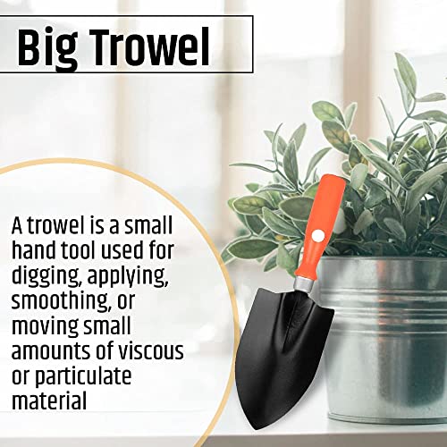 FADMAN Home Gardening Tool KIT (Garden Fork, Big Trowel, Scissor)