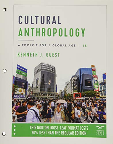 Cultural Anthropology: A Toolkit for a Global Age 0393420175 Book Cover