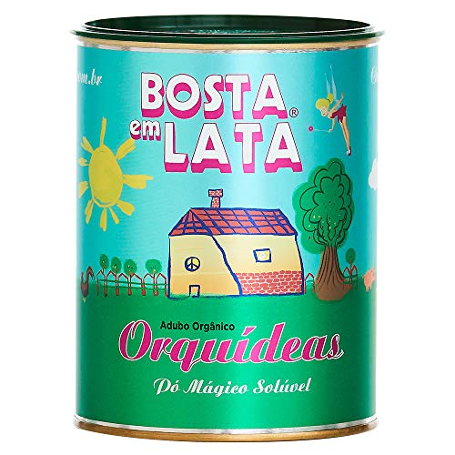 Fertilizante Orgânico Bosta em Lata Orquídeas - 400 G