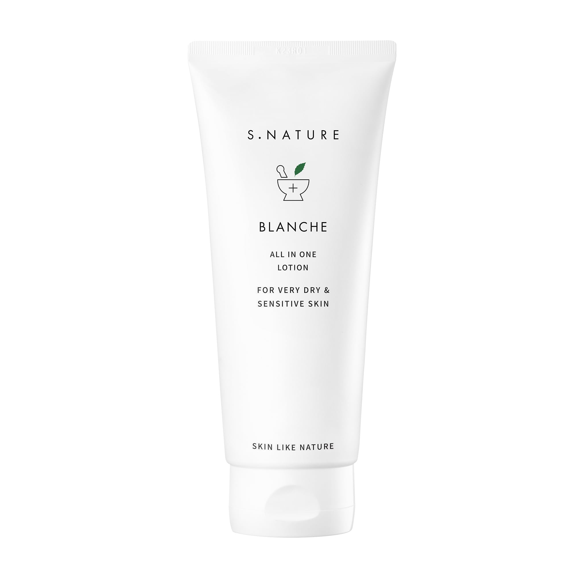 S.NATURE BLANCHE LOTION 200ml | Moisturizer, All in One, Soothing, Panthenol, Allantoin, Centella Asiatica Extract | 6.76Fl Oz