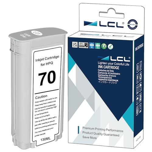 Encre HP 70 C9451A gris clair LCL pour des nuances de gris parfaites