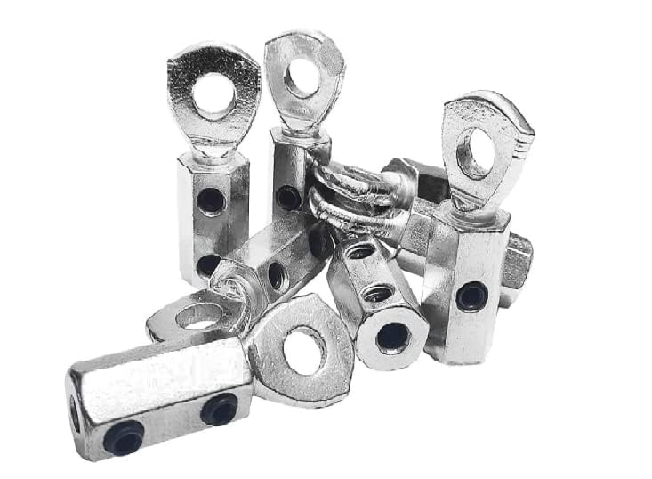 Wirmon Sports Gym Machine Wire Spunj Lock/Cable Attachment Equipment Gym Machine Spare Parts (Pack of 12)-image-12