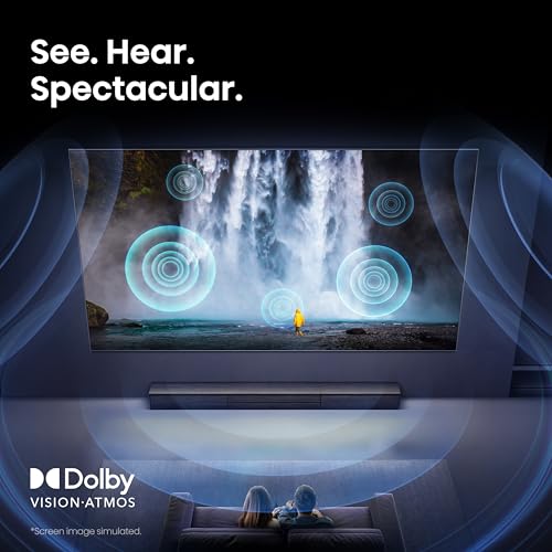 Image of Hisense 100 inch E7 Cinema Series Hi-QLED Mini-LED 4K UHD Smart Fire TV (100E7SF, 2026 Model) -Native 144Hz, Dolby Vision IQ . Atmos, Full Array Local Dimming, HDR10+ Adaptive, Alexa Built in