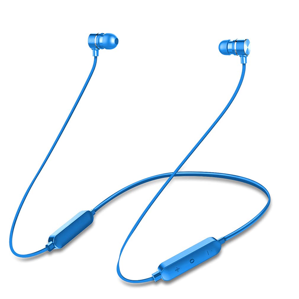 Bezprzewodowe słuchawki sportowe Bluetooth, magnetyczne słuchawki douszne z opaską na szyję, stereo, bezprzewodowe, odporne na pot, redukcja szumów, do biegania, joggingu, treningu,