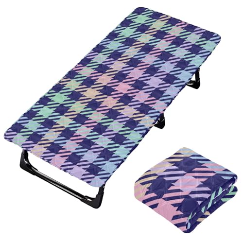 Rainbow Buffalo - Sábana de cama para niños pequeños, portátil, suave y cómoda, para cama de suelo para niños pequeños, cuna de 50 x 25 pies (cama no incluida)