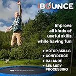 New-Bounce Mini Trampoline - Foldable Trampoline for Children and Adults - Fitness Rebounder Trampoline - Holds Up to 150-220 Lbs - Image 4