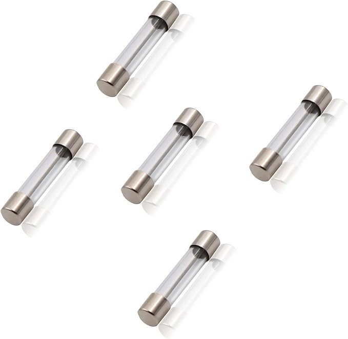 5 Pcs 20 Amp 125 Volt Fuse for Frigidaire, GE Hotpoint Microwave
