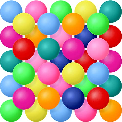 Lewtemi 300 Pack 2.4g 40 mm Table Tennis Balls Sport Bulk, Colorful by Lewtemi - Used condition - US$32.43