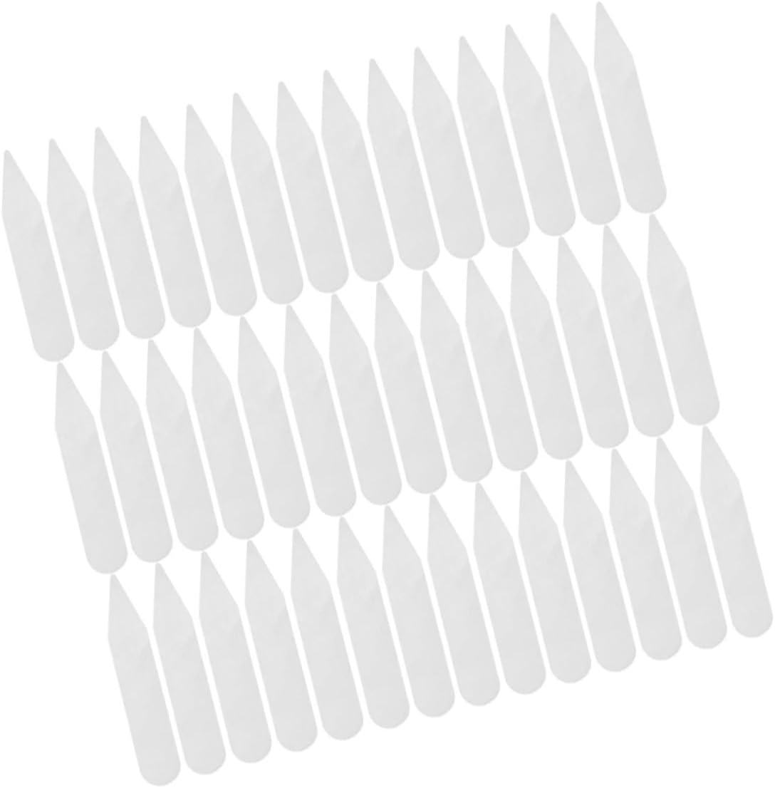 800 pcs Bend Resistant Collar Stays for Men Women Durable Pet Shirt Holders for Suits Easy to Attach Prevents Drooping for All Shirt Styles