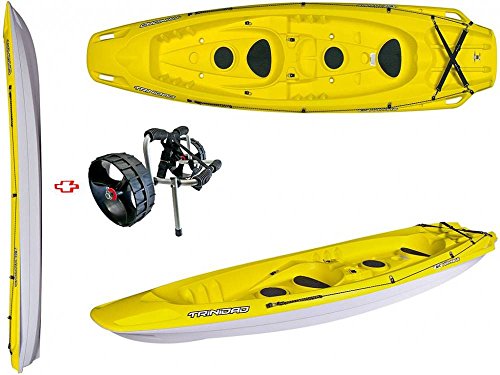 Bic Sport - Canoa Rigida in Polietilene Y0900 Trinidad Giallo