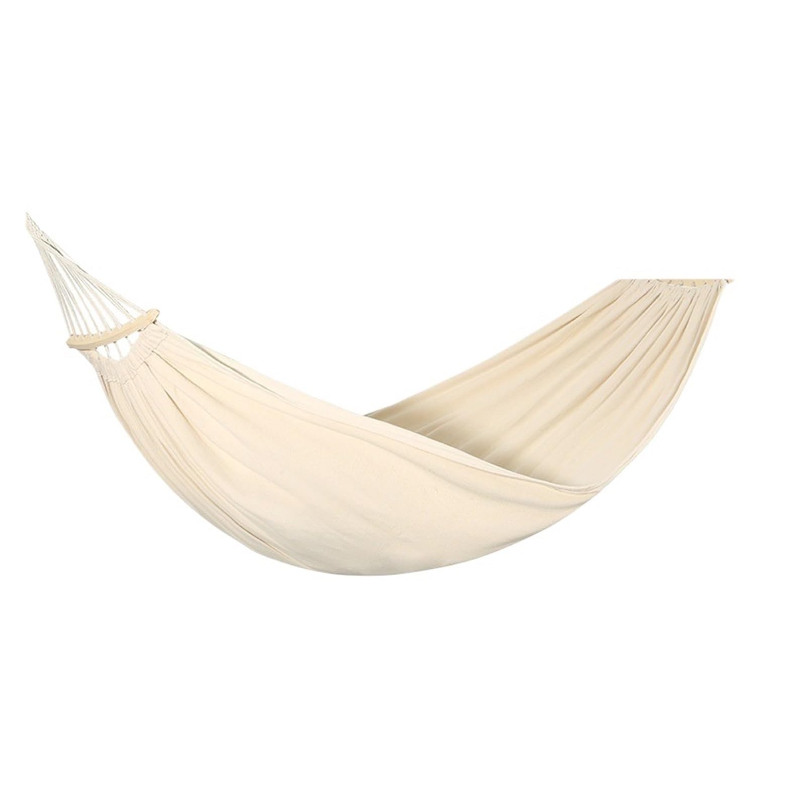 Hammock outdoor swing children's double home anti-rollover dormitory bedroom indoor mesh bed camping camp(200x150 beige)
