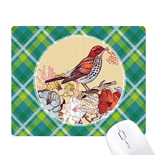 Tapis de souris fleurs fruits oiseaux pour embellir votre espace de télétravail