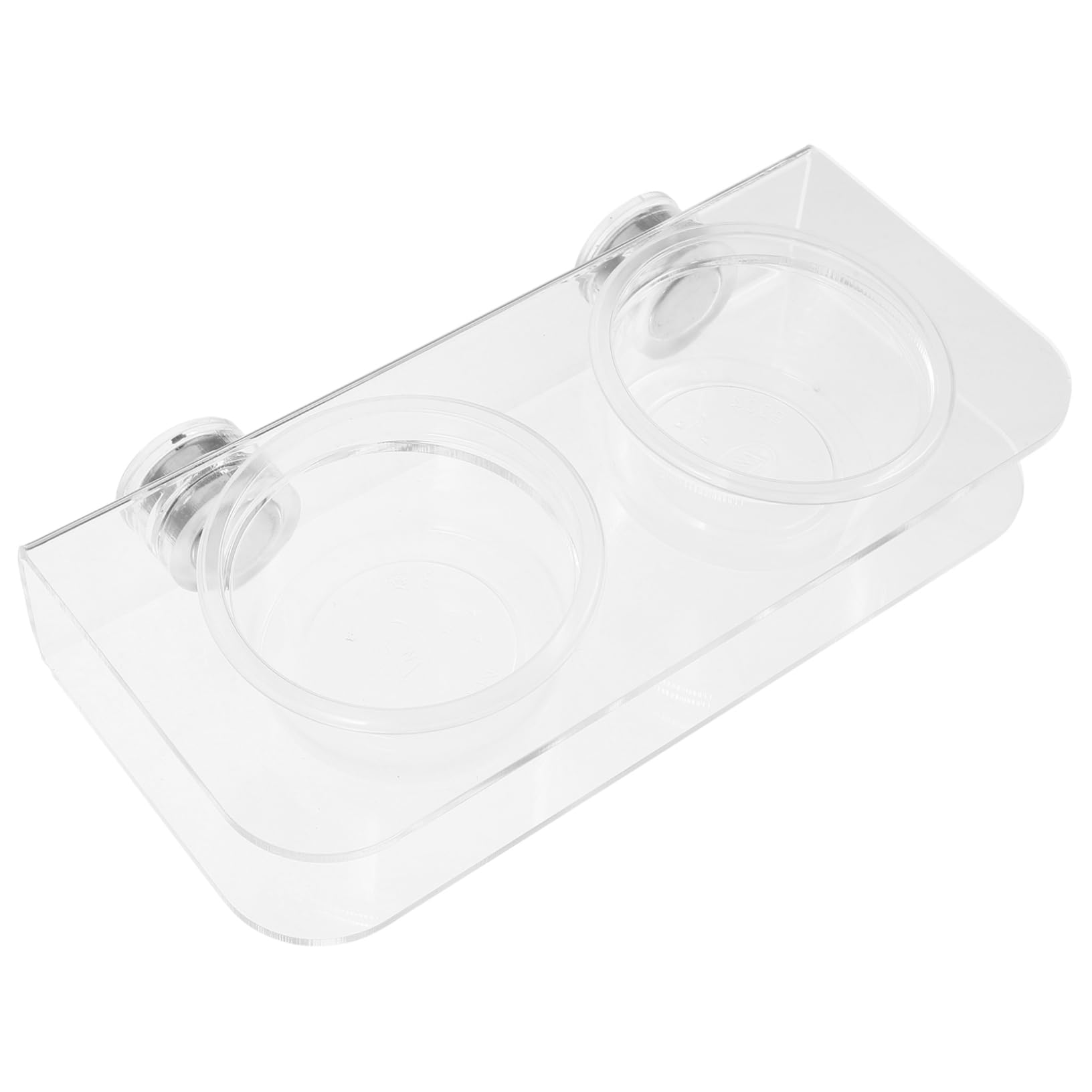 Sosoport 5juegos Taza De Alimentación Magnética para Reptiles Comedero y Bebedero para Geckos y Reptiles Resistente y con Cuencos para Terrarios y Paisajismo