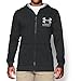 Under Armour Triblend FZ Hoody Hoodie Men Sweatshirt Fitness, Farben:Dunklelgrau, Größe Bekleidung:L