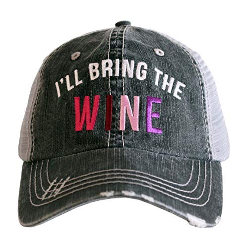 Katydid I'll Bring The Wine Trucker Hat