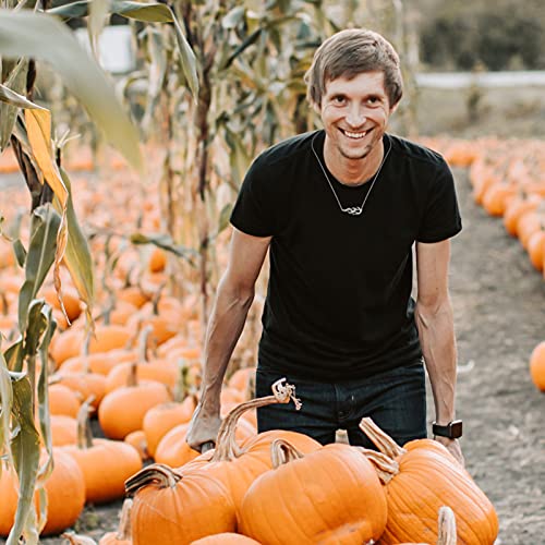 Nolitoy 6 Pcs Neck Boy Lovers Girl Female Clavicle Hip Punk Decors Unisex Gifts Pendant Halloween For Gothic Male Fashion Streetwear Necklace Hop Gift Teen Decorative Accessory Silver #TOP4