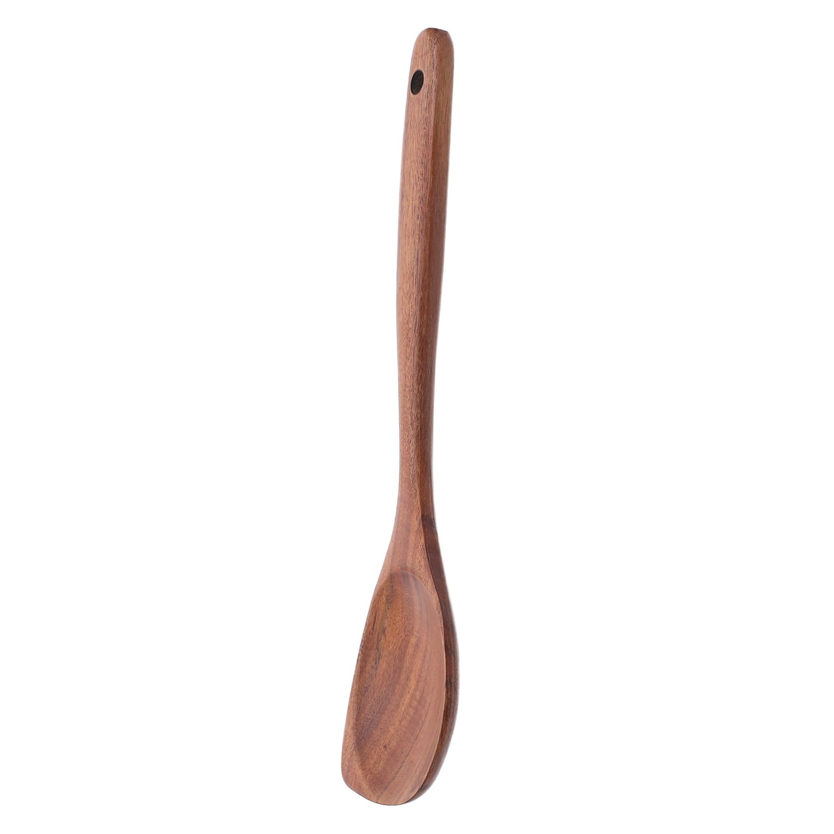 ABOOFAN 4 Piezas Cuchara de bocina de teca japonesa cuchara de madera antiadherente cucharones de madera para cocinar cucharón de sopa Marrón