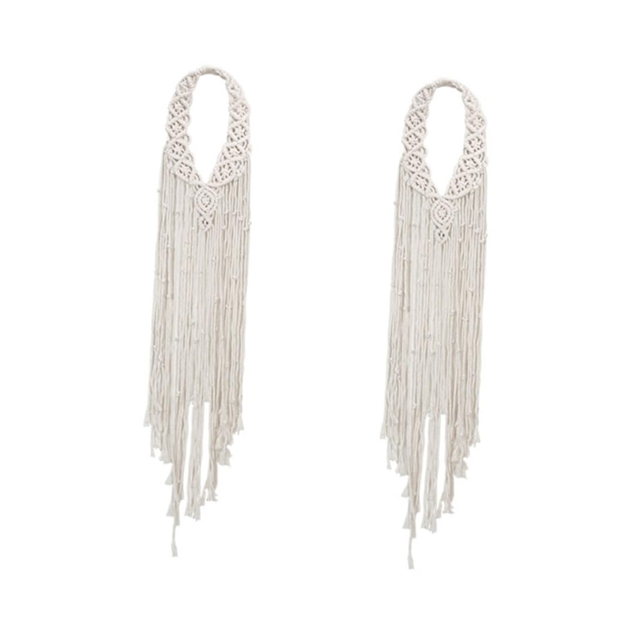 MAGICLULU 2 Pz per fasce per di fiori hair charms cerchietti bambina accessori per da sposa velo bohémien ragazza Anello per strass