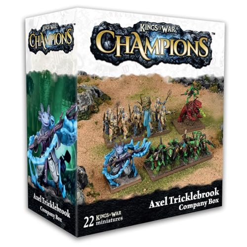 mantic Games, Kings of War Champions: Axel Tricklebrook Company Box