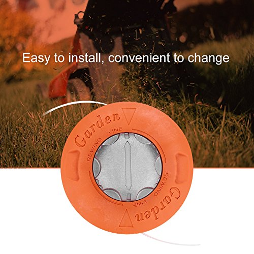 Fdit Grass Trimmer Head Aluminum Brush Cutter Head Strimmer Mower Universal Accessories for Lawn Garden