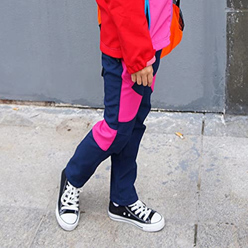Kids Rain Pants Toddler Lightweight 𝗪aterproof Pants Outdoors Trousers for Boys Girls Kids Windproof Trousers4