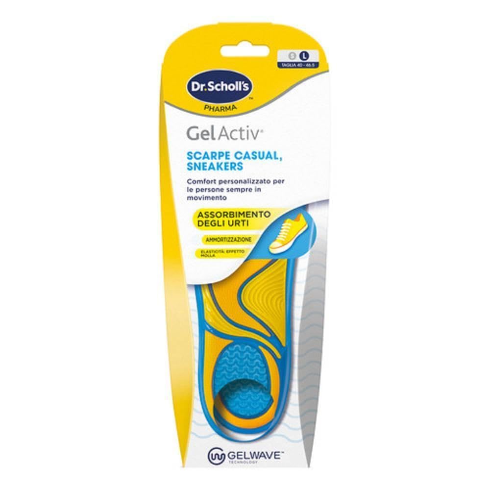 Scholl - Scholl Gelactiv Scarpe Casual Sneakers comfort quotidiano solette Large 1 paio - 989824002