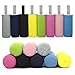 Kvvdi 8 Pack 12 oz - 18 oz Neoprene Water Bottle Sleeve 16.9 oz Insulated Glass Drink Bottle Cover