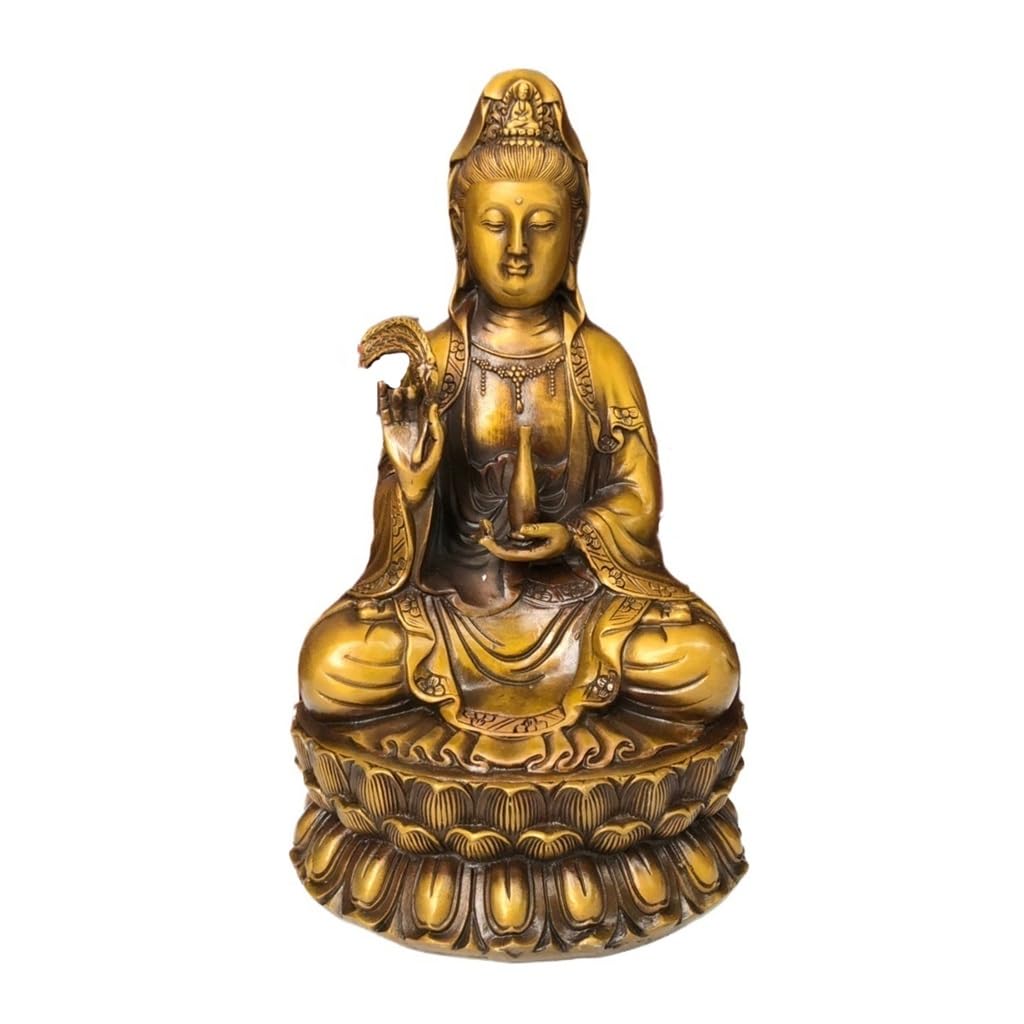 Statue Guanyin pour chasser le stress et créer un salon Feng Shui