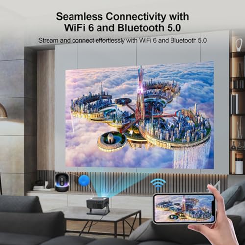 Proyector inteligente portátil Beam 4K con Android para ver TV sin televisor 2