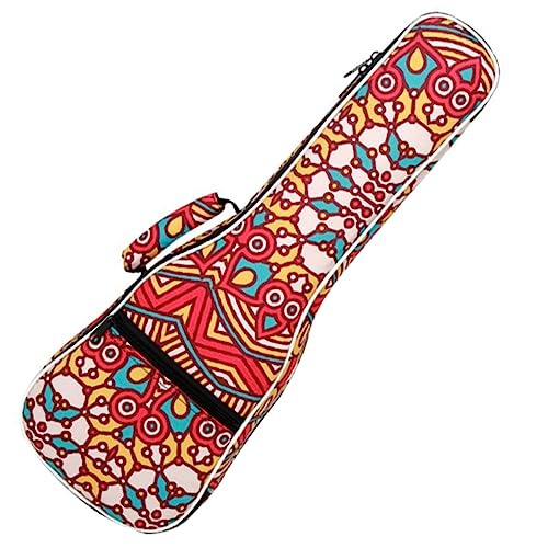 Étui pour ukulélé HEMOTON housse de transport avec poche avant pour musiciens