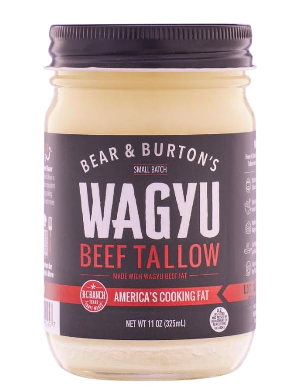 Bear and Burtons Wagyu beef Tallow 10 oz (1 jar)