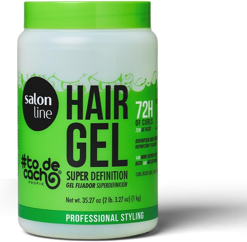 Salon Line, Gelatina Capilar, ToDeCacho, Super Definição, Vegano - Cabelos Ondulados, Cacheados e Crespos, 1 Kg