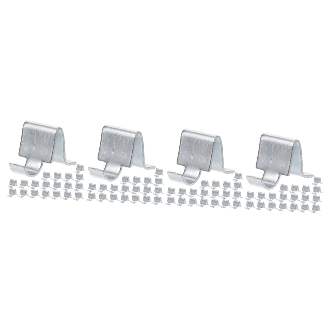 OSALADI 80piezas Clips De Estante Para Gabinete Soportes De Alta Resistencia Para Estanterías De Clips De Para Librerías y Muebles Accesorios De Instalación Versátiles