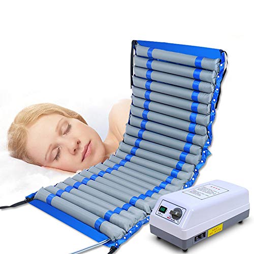 Inflable Colchón Anti-Escaras, El Colchón Antiescaras Incluye Almohadilla Para Colchón Y Bomba Eléctrica, Reposo Silencioso
