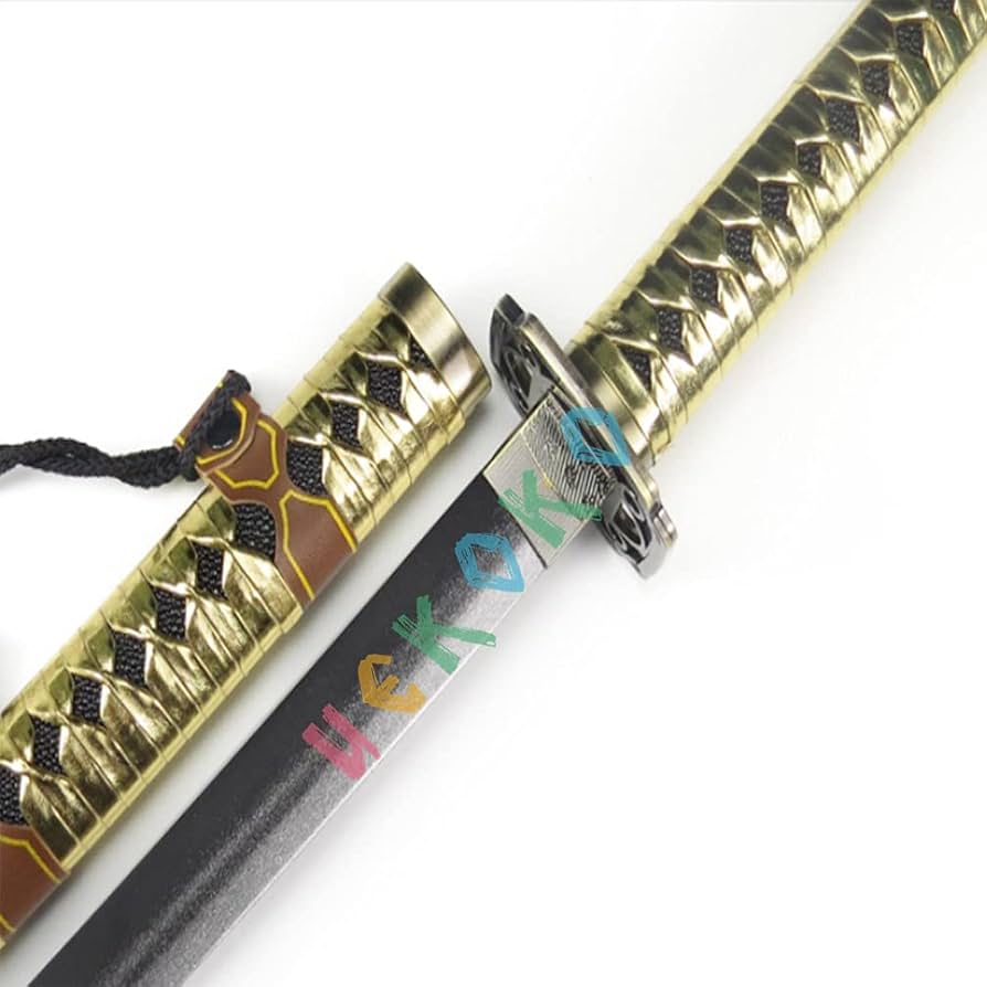模造刀　打刀　朱鞘　コスプレ　鞘付き長さ約104cm 25G14 Amazon.co.jp: Uekoko 刀剣乱舞 とうけんらんぶ 三日月宗近