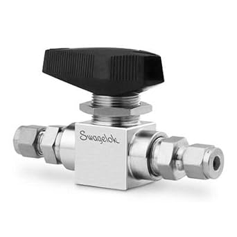 SS-83TS8 | Swagelok 83 Series Trunnion Ball Valve, 2 Way, Inlet/Outlet 1/2" Tube OD Compression, 1,500 psi, 316 Stainless Steel, PTFE Teflon Seats