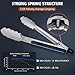 Hotec Stainless Steel Kitchen Tongs Set of 2 - 9
