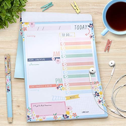 Pukka Pad, Carpe Diem A5 Daily Planner, Ditsy Floral