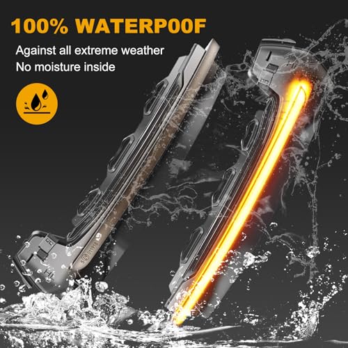 Clignotant dynamique LED Audi A3 répétiteur clignotant rétroviseur noir 8V