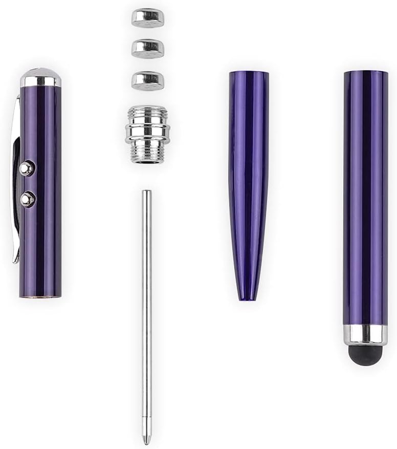 AIYIBEN Metal multi-function pen, touch screen stylus, flashlight with white light, infrared - Image 3