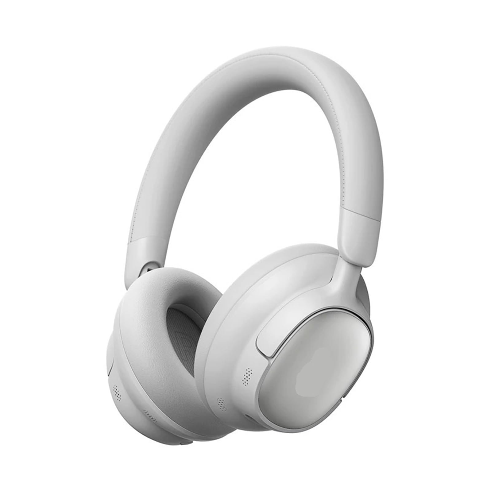 bluetooth headphones 48db noise cancellation hi-res ldac over ear headset audio wireless earphone earbuds(frosted gray)