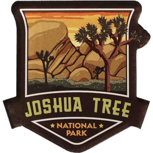 Imán acrílico Joshua Tree National Park 2.5 x 2.25 pulg miniatura 1