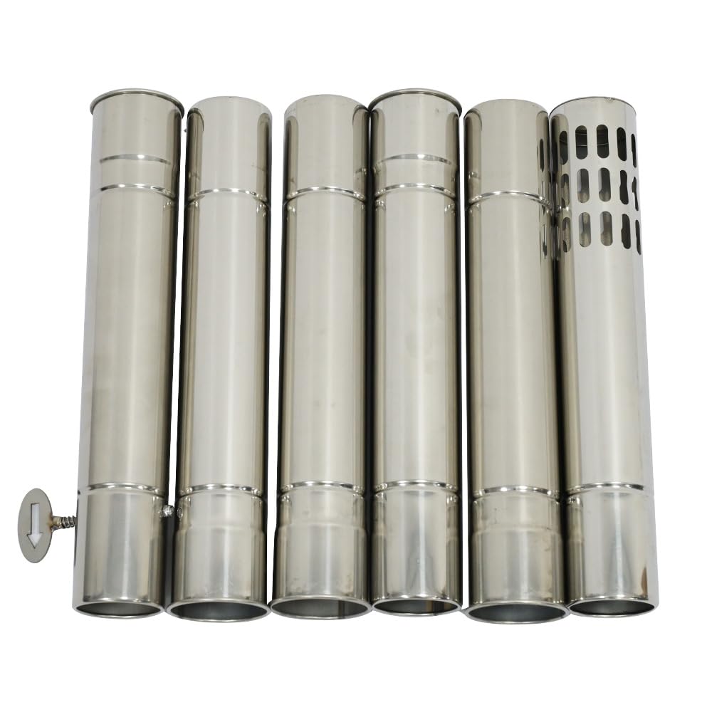 Amazon | TOMOUNT 直径6cmの煙突6本 薪ストーブ FP mini 専用煙突