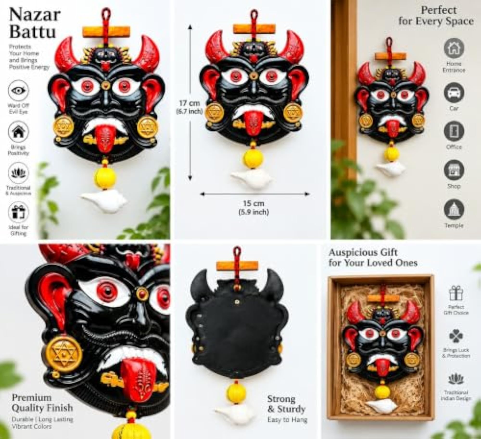 Nazar Battu Wall Hanging