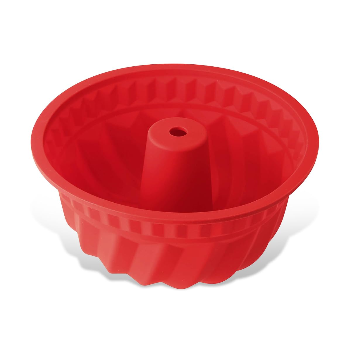 Dr. Oetker Silikon-Gugelhupf Flexxibel Love Ø22 cm – Backform aus Platinsilikon, vielseitig einsetzbar, ideal für kleine Kuchen, Eis & Desserts