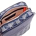 Lacoste Men's Vertical Camera Bag, Dove Grey/White/Navy Blue/Sunny, One Size