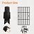 Hisencn Grill Replacement Parts for Dyna-Glo DGC350CNP-D DGF350CSP DGF350CSP-D, 2-Pack Porcelain Steel Heat Plates, 2-Pack Cast Iron Grill Grates, Flavorizer Bars