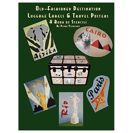 Old Fashioned Travel Labels and Posters Book