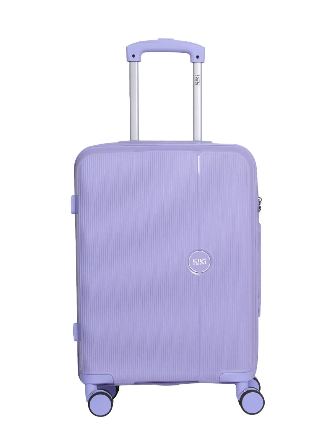 Zine 8 Wheel Hardside Polycarbonate Trolley,Medium,Pstl_Prpl