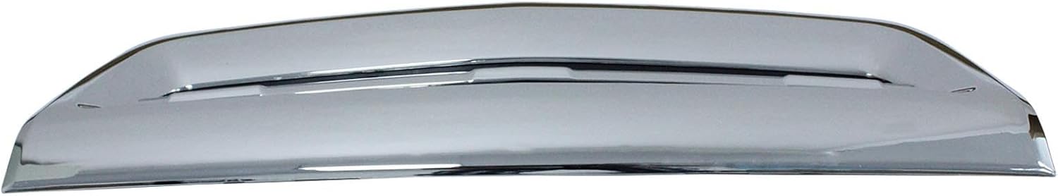 Hood Scoop Vent Grille Chrome Fits 2017-2019 Chevy Silverado 2500HD 3500HD Hood Ornamentation Vent Replacement for 84240940